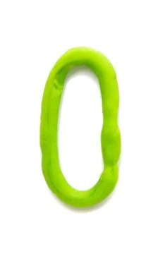 Plasticine figures isolated Stock Photos