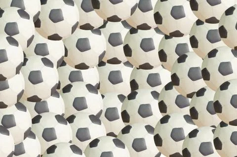 Plasticine football background Stock Illustration