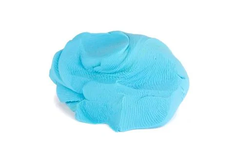 Plasticine  isolated on white background Stock Photos