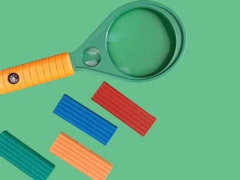 Plasticine for modeling Stock Photos