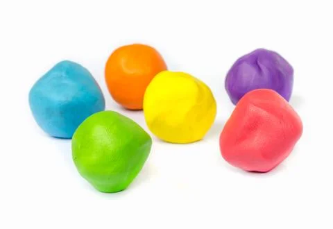 Plasticine . Stock Photos