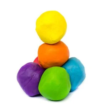 Plasticine . Stock Photos