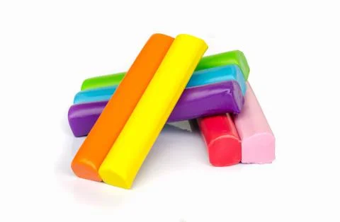 Plasticine . Fotos Stock