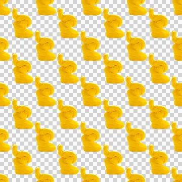 Plasticine seamless pattern Stock Illustration