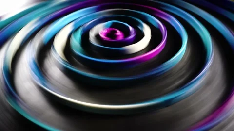 Plasticine texture spiral in motion Stock Footage 154428042