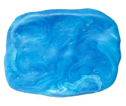 Plasticine white background Stock Photos