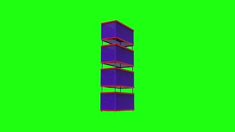 Plastick Rack Video stock 346825128