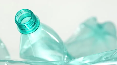 Plastics Bottles Abstract Background Vídeo Stock 57126956