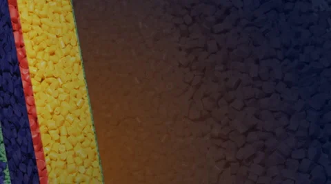 Plastics Resin Square Column Background HD Stock Footage 1094452