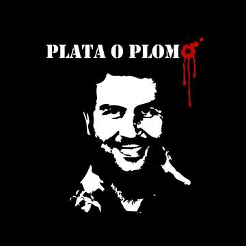 Plata o Plomo Stock Illustration