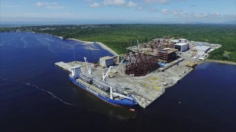 Plataforma Offshore Vídeos de archivo 62957837