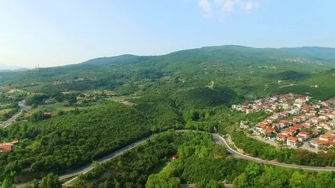 Platamon fortress in Greece at summer Stock Footage 80282482