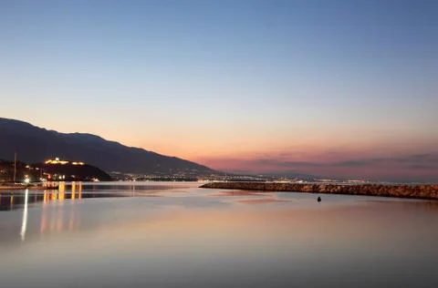 Platamonas 库存照片