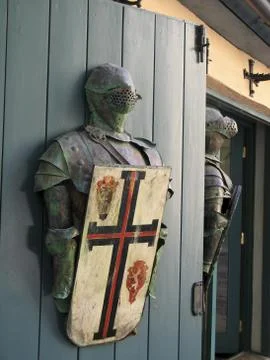 Plate armour Stock Photos