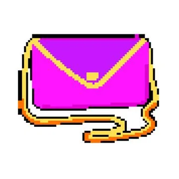 Plate clutch pixel art vector illustration 스톡 일러스트
