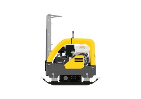Plate compactor. Stock Illustration