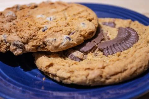 A Plate of cookies 写真素材