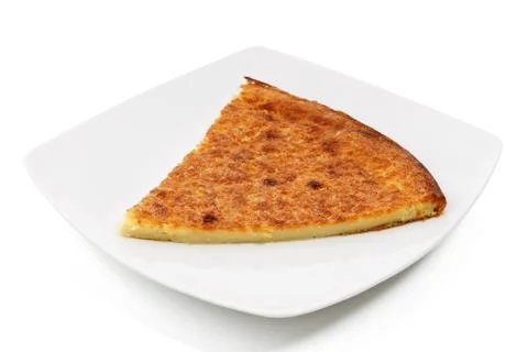 Plate with farinata Stock Photos