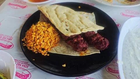 A plate food that includes. Stock Footage 282994077