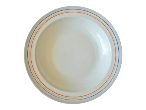 Plate Isolated Stock Photos