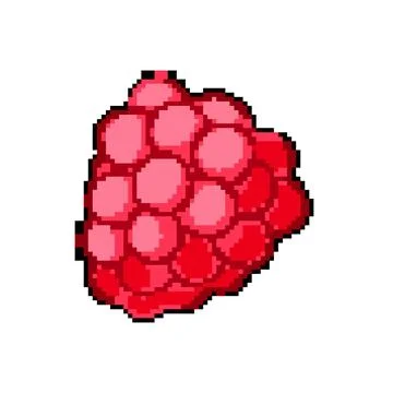 Plate jelly pixel art vector illustration Stock Illustration
