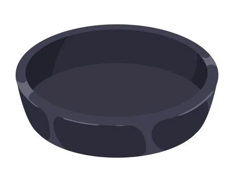 Plate kitchen utensil Stock Illustration