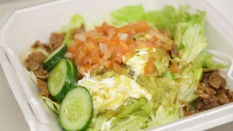 Plate Lunch Stock Footage 104778315