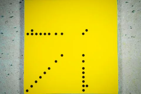 Plate made of plastic. Background or backdrop with up arrow. Stock Photos