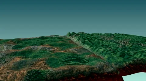 Plate movement，3D Video stock 60589363