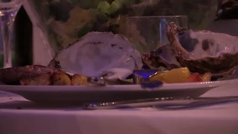 Plate service in Beaune Stock Footage 83871407