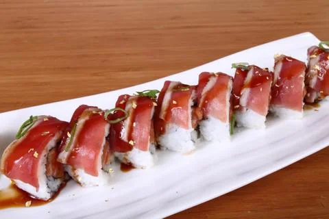 Plate sushi Stock Photos