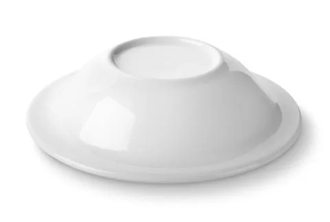 Plate upside down Stock Photos