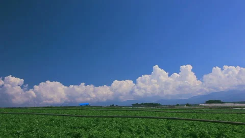 Plateau and Cumulus Clouds Vidéo 332447701