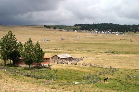 Plateau in Bolu Foto stock