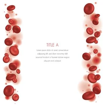 Platelet Background Stock Illustration