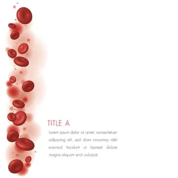 Platelet Background Stock Illustration
