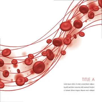 Platelet Background Stock Illustration