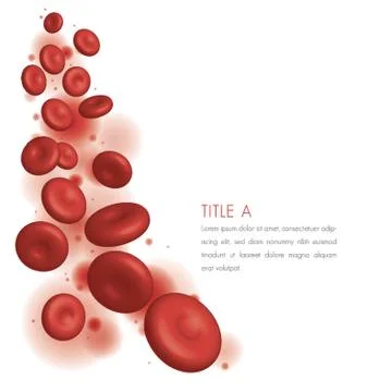 Platelet Background Stock Illustration