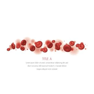 Platelet Background Stock Illustration