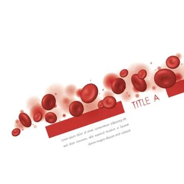 Platelet Background Stock Illustration