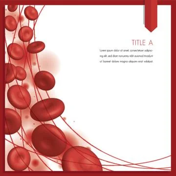 Platelet Background Stock Illustration