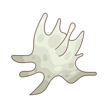 Platelet illustration Stock Illustration
