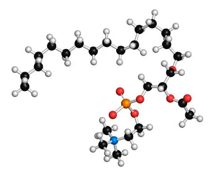 Platelet molecule, illustration Stock Illustration