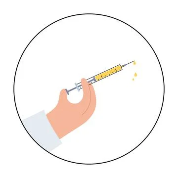 Platelet rich plasma concept Stock Illustration