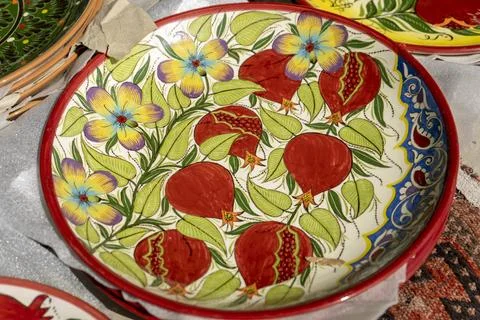 A plates with many designs Photos