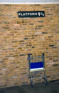 Platform 9 3/4 Stock Photos