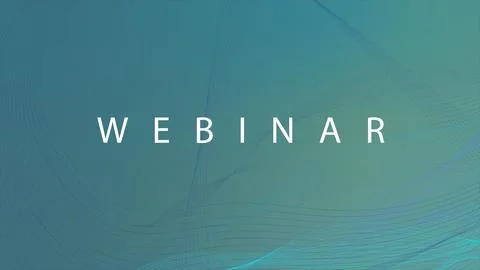 Platform for broadcasting webinar. Progressive online learning Stock Photos