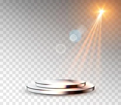 Platform for design. Illustrazione stock