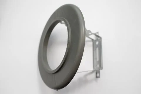 The platform is embedded under the lamp Stock-Fotos