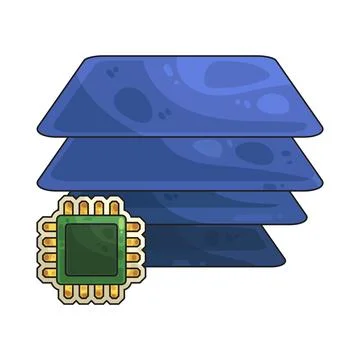 Platform illustration Stock Illustration